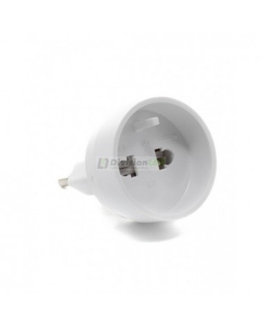 Adaptador bipolar europeo universal - ¡descúbrelo en 360°! - DivisionLED