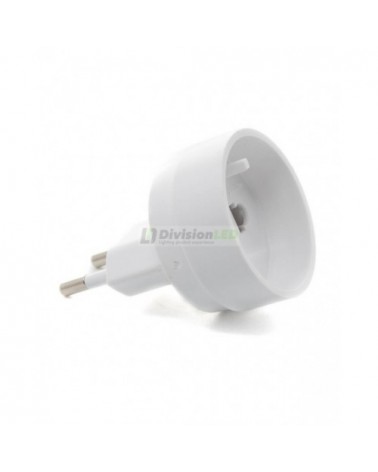 Adaptador bipolar europeo universal - ¡descúbrelo en 360°! - DivisionLED