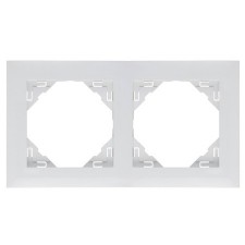 Marco doble mecanismos Efapel 90920t br Logus 90 blanco