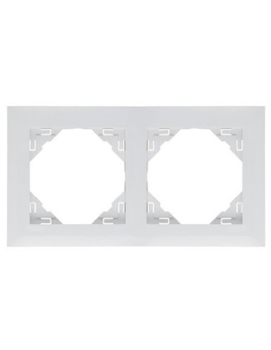 Marco doble mecanismos Efapel 90920t br Logus 90 blanco