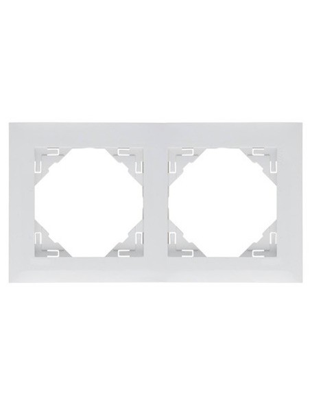 Marco doble mecanismos Efapel 90920t br Logus 90 blanco