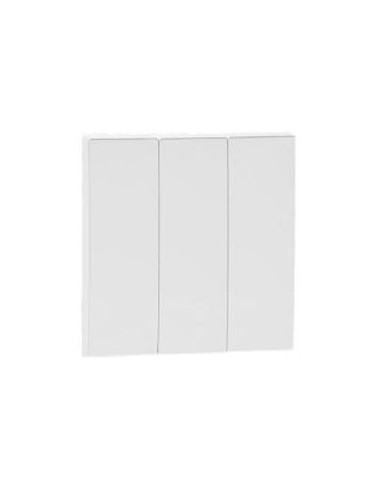 Tecla triple interruptor Efapel 90661 t br Logus 90 blanco