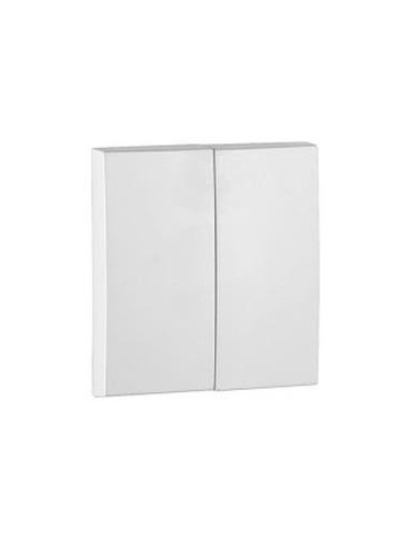 Tecla doble interruptor Efapel 90611 t br Logus 90 blanco