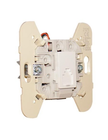 Toma de teléfono Efapel 21252 RJ11 4 contactos Mec21