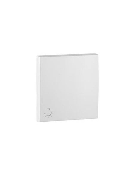 Tecla pulsador símbolo luz 90607t br Efapel Logus 90 blanco