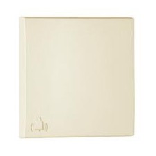 Tecla pulsador símbolo campana 90605 tmf Efapel marfil