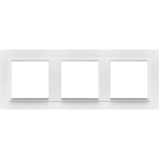 Marco triple mecanismos Efapel 90930t bb Logus 90 animato blanco