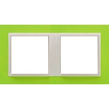 Marco doble mecanismos Efapel 90920t dg Logus 90 animato verde