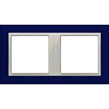 Marco doble mecanismos Efapel 90920t zg Logus 90 animato azul