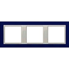 Marco triple mecanismos Efapel 90930t zg Logus 90 animato azul