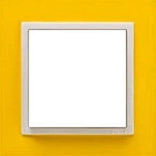 Marco simple mecanismos Efapel 90910t rg Logus 90 animato amarillo