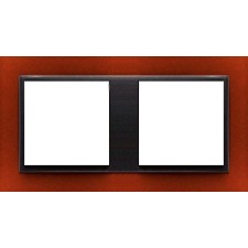 Marco doble Efapel 90920t ts animato anaranjado intenso gris