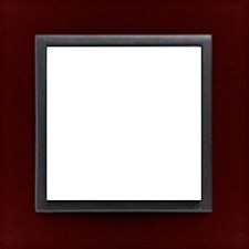 Marco simple Efapel 90910t bs animato rojo intenso gris