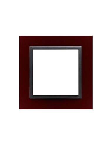 Marco simple Efapel 90910t bs animato rojo intenso gris