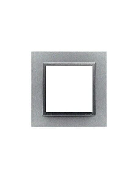 Marco simple Efapel 90910t as animato aluminio gris