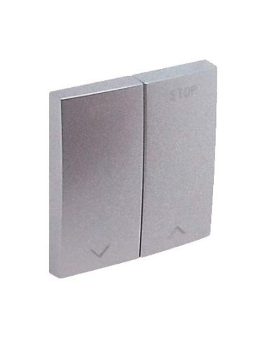 Tapa interruptor persianas Efapel 90613 T AL Logus 90 aluminio