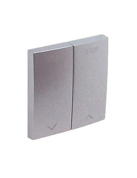 Tapa interruptor persianas Efapel 90613 T AL Logus 90 aluminio