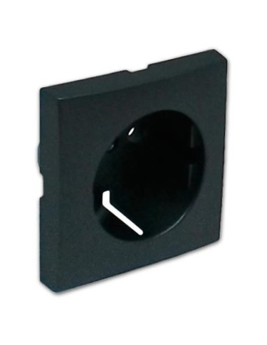 Tapa de enchufe Efapel schuko con protección 90632 T IS GRIS GRAFITO