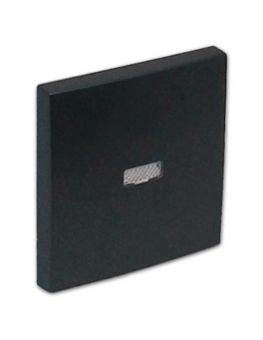 Tecla interruptor con piloto Efapel 90602 T IS GRIS GRAFITO