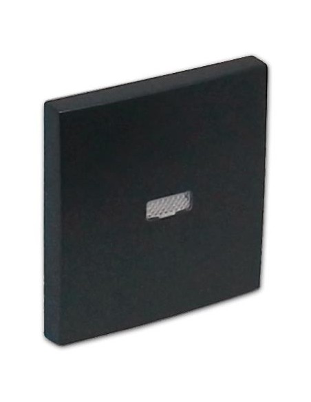 Tecla interruptor con piloto Efapel 90602 T IS GRIS GRAFITO