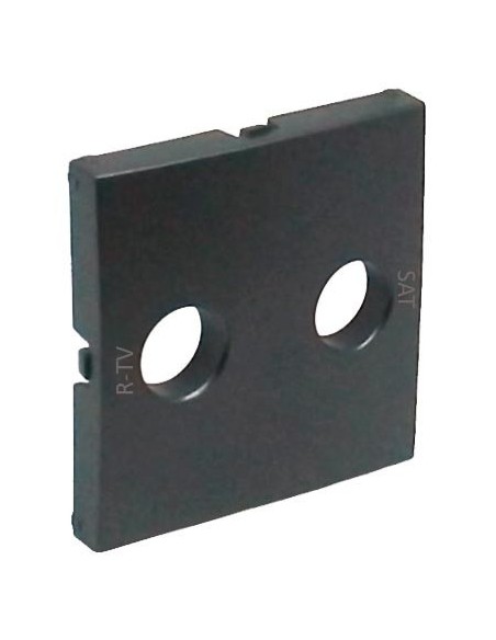 Tapa toma de antena multimarcas Efapel 90686 T IS GRIS