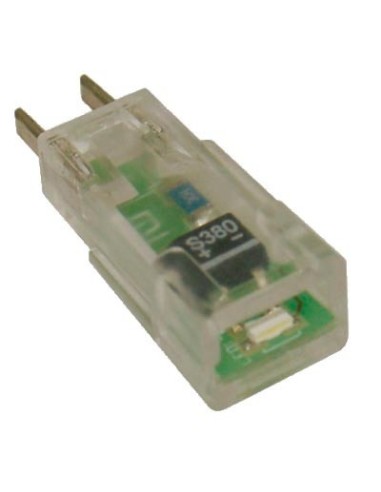 Piloto LED luz verde serie mec 21 efapel 81019