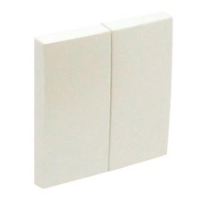 Tecla doble interruptor Efapel 90611 T GE HIELO