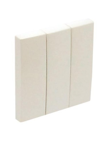 Tecla triple interruptor Efapel 90661 T GE HIELO