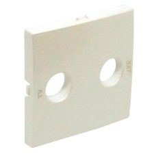 Tapa toma de antena multimarcas Efapel 90686 T GE HIELO