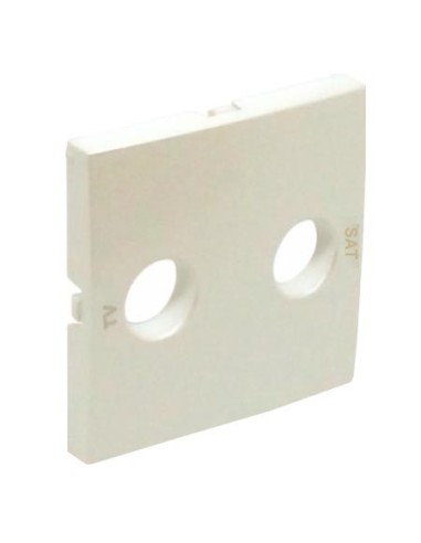 Tapa toma de antena multimarcas Efapel 90686 T GE HIELO