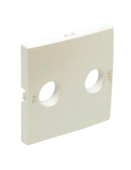 Tapa toma de antena multimarcas Efapel 90686 T GE HIELO