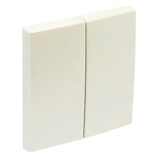 Tecla doble interruptor Efapel 90611 T PE PERLA