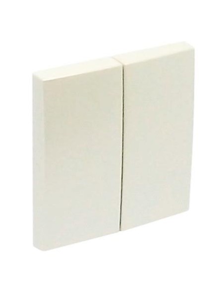 Tecla doble interruptor Efapel 90611 T PE PERLA