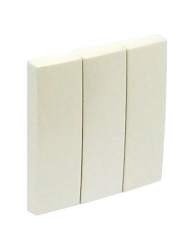 Tecla triple interruptor Efapel 90661 T PE PERLA
