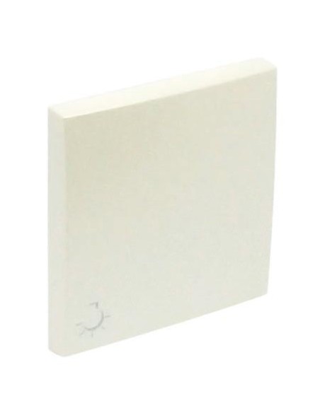 Tecla pulsador símbolo luz  efapel 90607 T PE PERLA