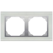 Marco doble mecanismos Efapel 90920 T CA ALUMINIO