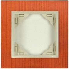 Marco simple mecanismos Efapel 90910 T JP CEREZO PERLA