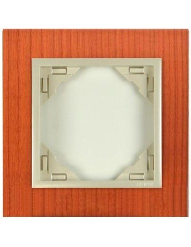 Marco simple mecanismos Efapel 90910 T JP CEREZO PERLA