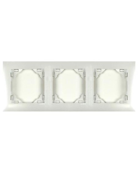 Marco mecanismos Efapel triple 90930 t ge hielo