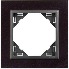 Marco simple mecanismos Efapel 90910 T GS granito gris
