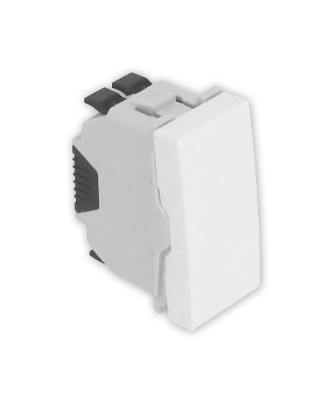 Pulsador Efapel 45161 SBR estrecho Quadro 45 color blanco