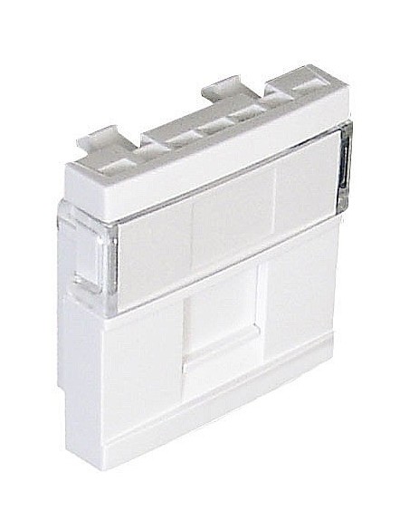 Tapa RJ45 Efapel 45976 SBR ancho Quadro 45 color blanco