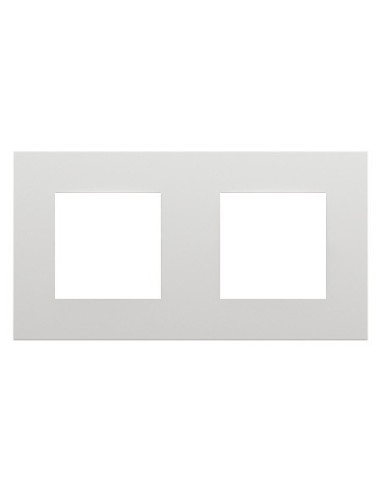 Marco doble Efapel 45920 T BR Quadro 45 color blanco