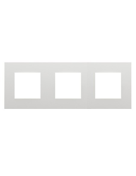 Marco triple Efapel 45930 T BR Quadro 45 color blanco