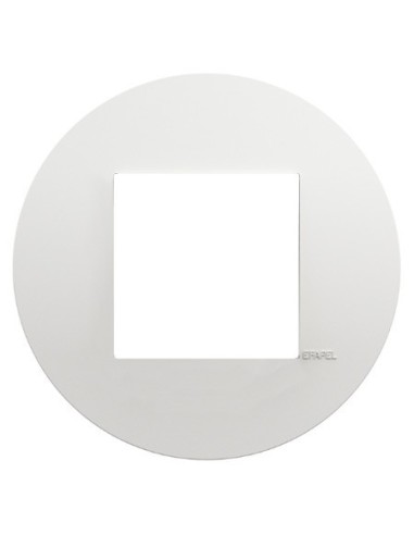 Marco simple SV Efapel 43910 T BR Quadro 45 color blanco