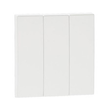 Tecla triple interruptor blanco Efapel 50661 T BR Apolo 5000