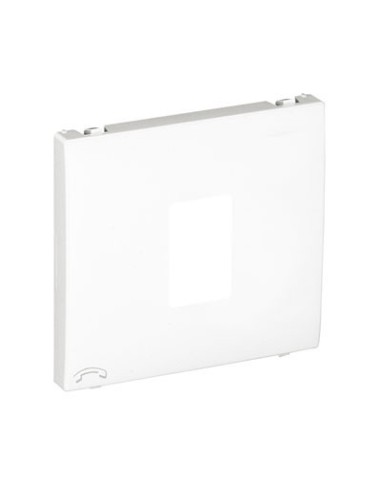 Tapa blanca para toma teléfono Efapel RJ11 50712 T BR Apolo 5000