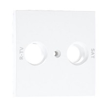 Tapa toma de televisión satélite Efapel 50686 T BR Apolo 5000 blanco