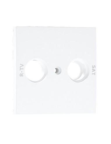 Tapa toma de televisión satélite Efapel 50686 T BR Apolo 5000 blanco