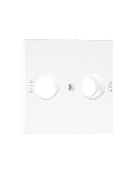 Tapa toma de televisión satélite Efapel 50686 T BR Apolo 5000 blanco